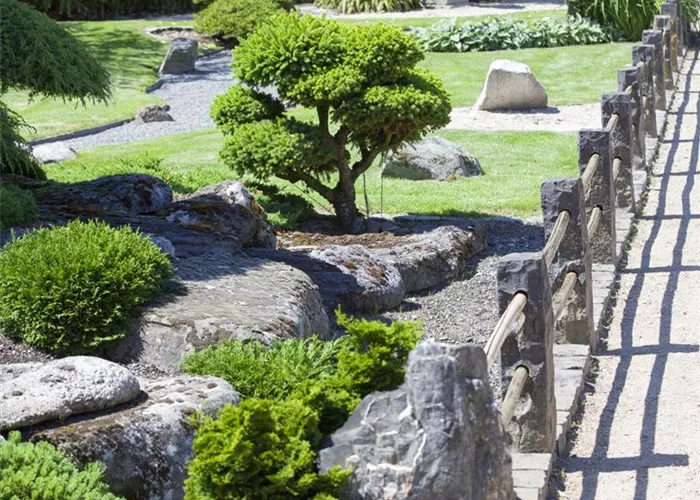Der Japanische Garten - Idylle im Einklang